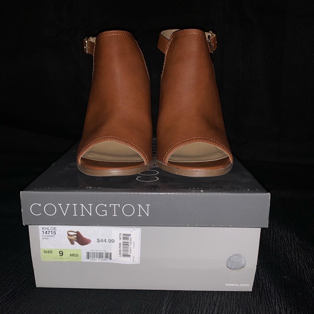 Cognac shoes